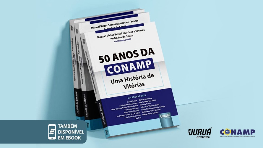 CONAMP publica livro que celebra os 50 anos da entidade
